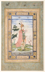 Recto-Persian经纪人;诗歌 - 书法 作者 未知未知